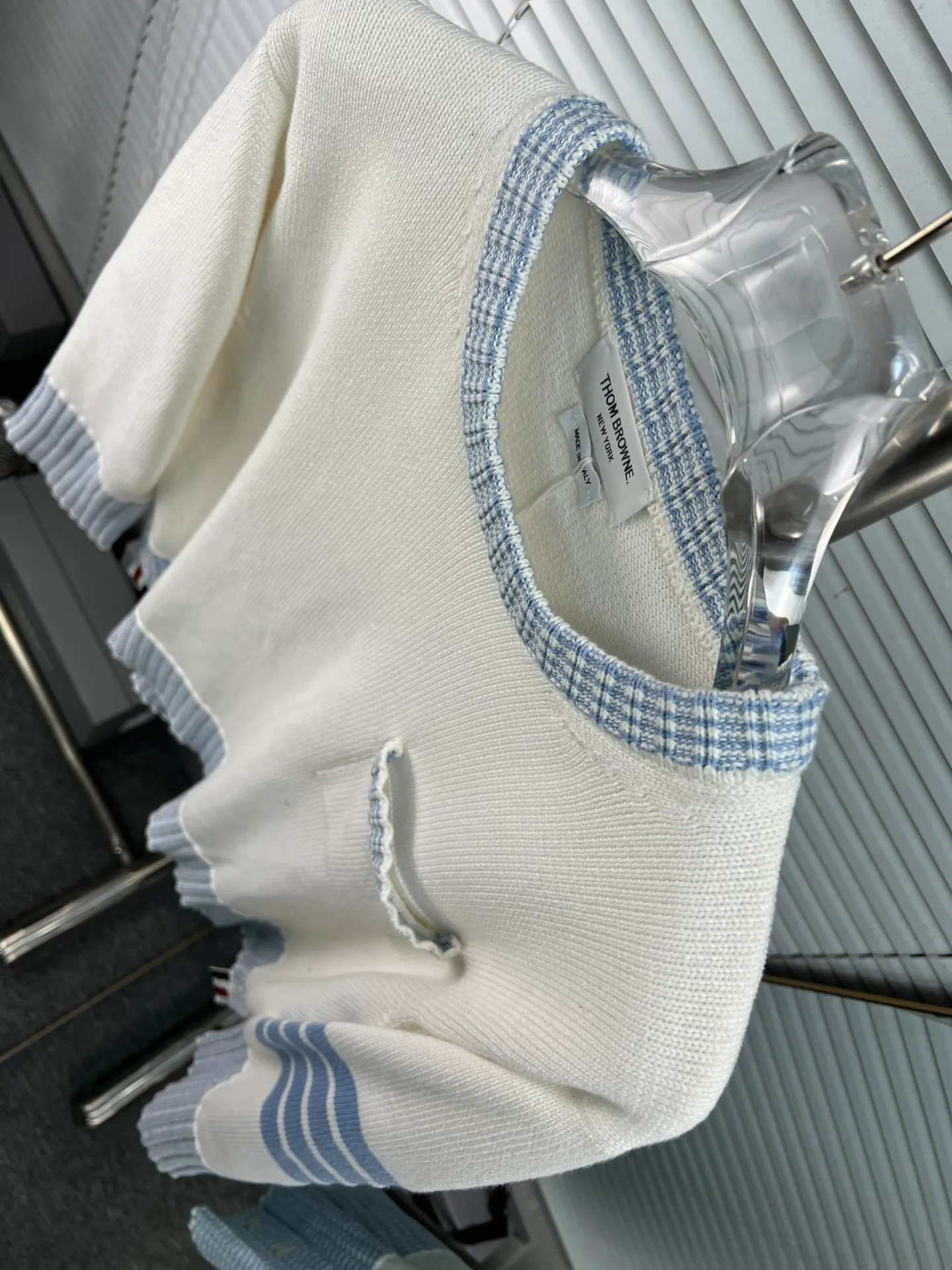 THOM BROWNE🇳🇱 ｜ OS Same Style OS 42 ， ， 。 ， ， ， ， ， ， Series Size：0.1.2 Color: Gray White